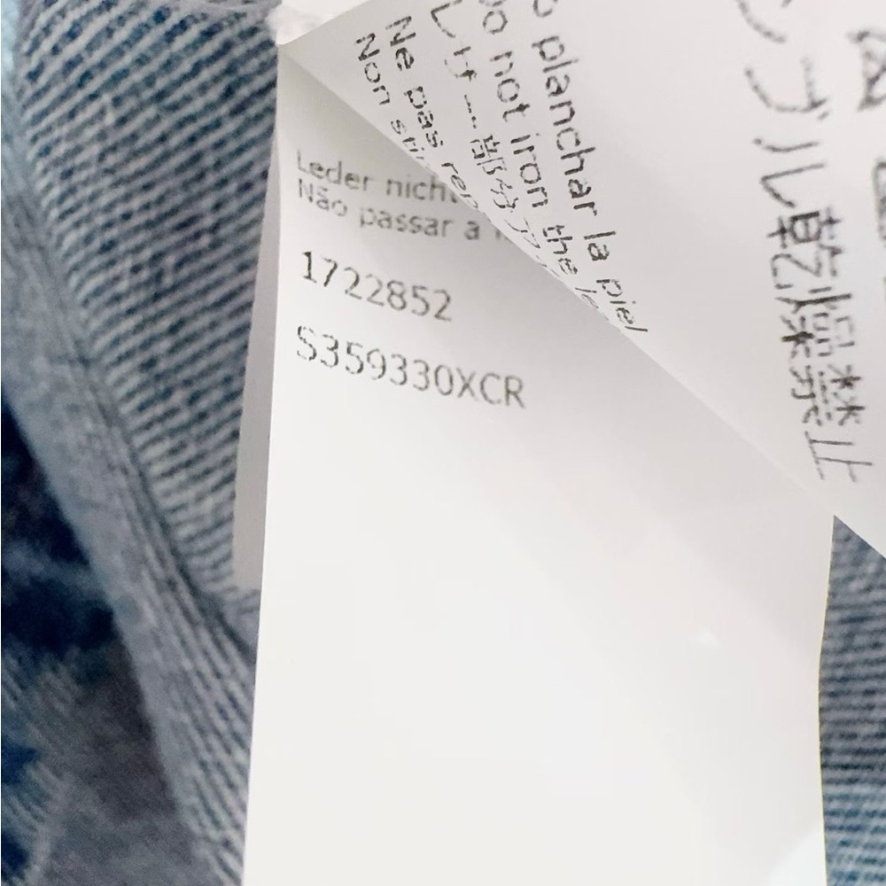 ❌sold❌Authentic Loewe Blue Denim Jacket - Picture 7 of 8